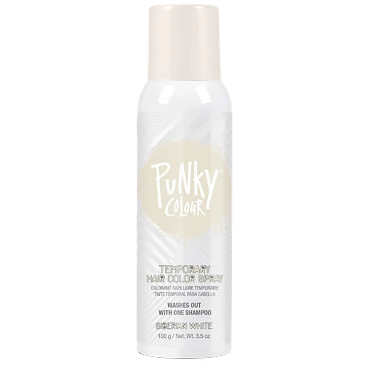 Punky Colour Temporary Color Highlight Spray Siberian White 3.5 Oz by Punky