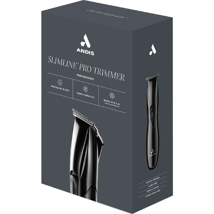 Andis Professional Slimline Pro Li T-Blade Trimmer Black by Andis