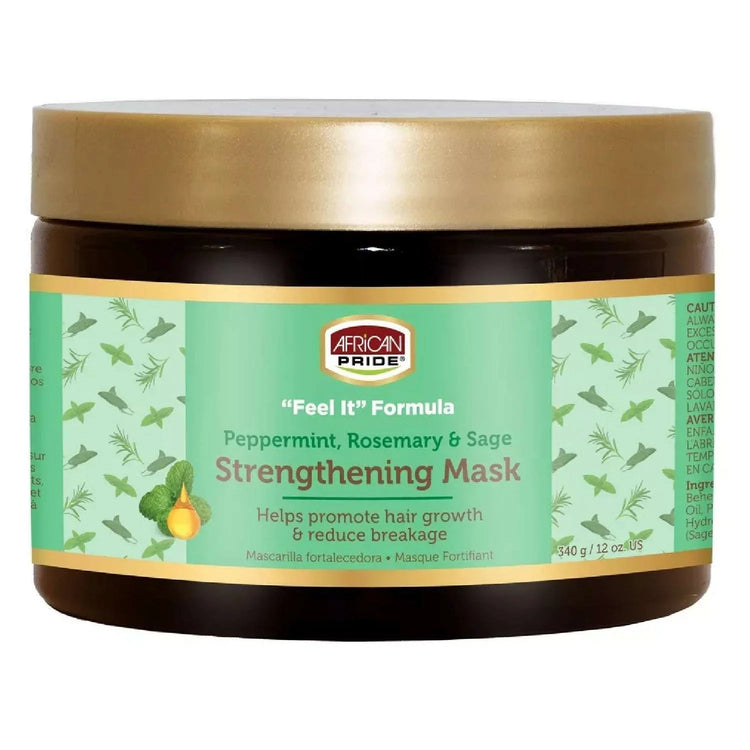 African Pride Feel It Peppermint/Rosemary Mask by African Pride