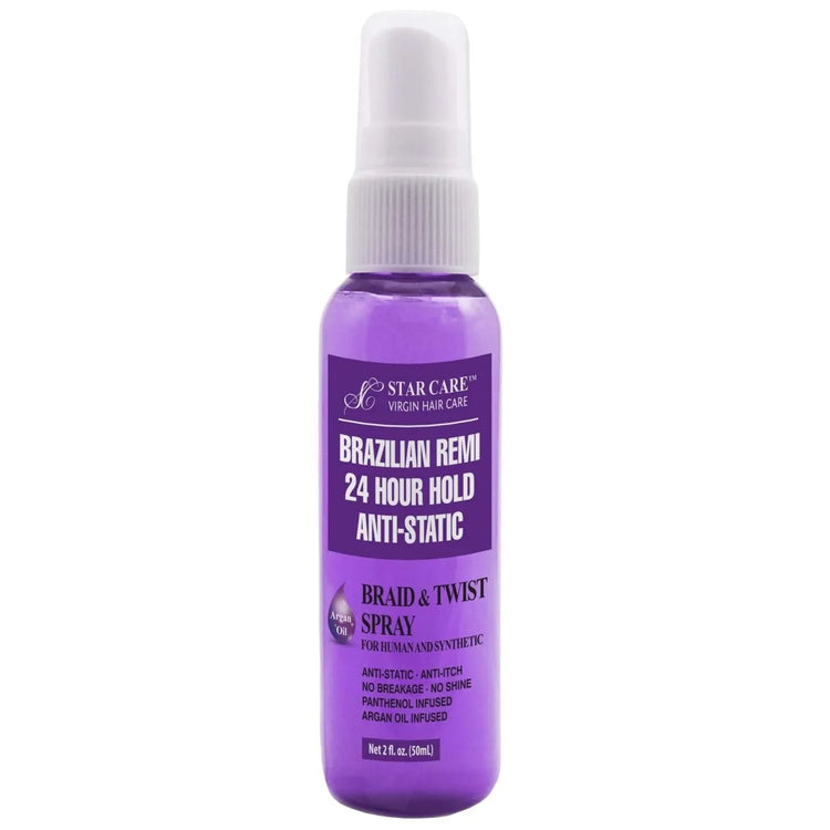 Star Care Braid Spray 2 Oz by SMART CARE