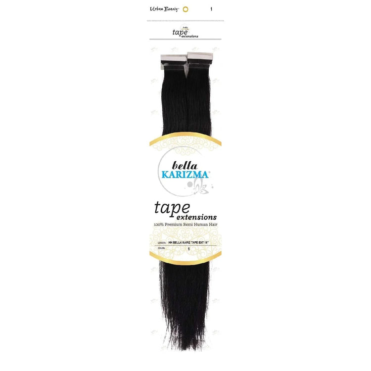Human Hair Bella Karizma Tape Hair Extension 18 Inch 1 by Urban Beauty