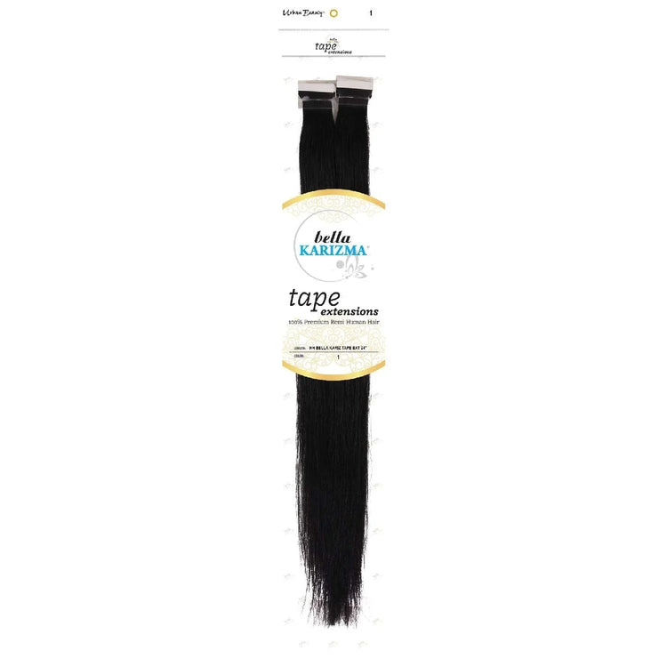 Human Hair Bella Karizma Tape Hair Extension 24 Inch 1 by Urban Beauty