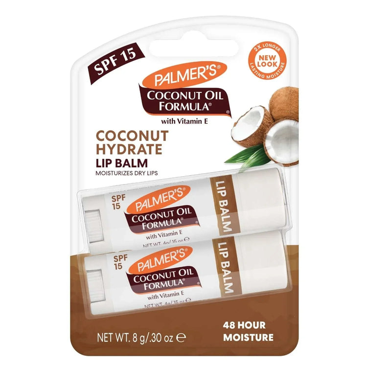 Palmers Palmers Coconut Oil Spf 15 Lip Balm Twin Pack 0.15 Oz by Palmers