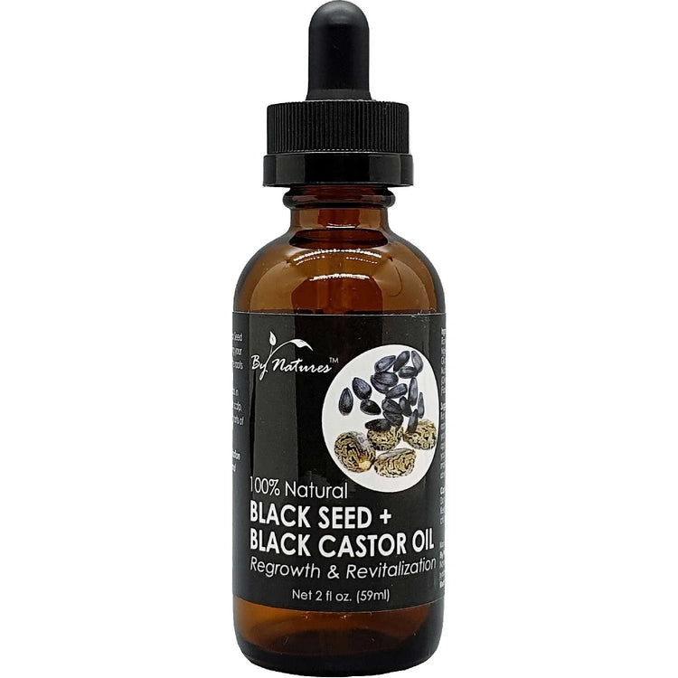 By Natures Blk Castor Black Seed Oil by By Natures