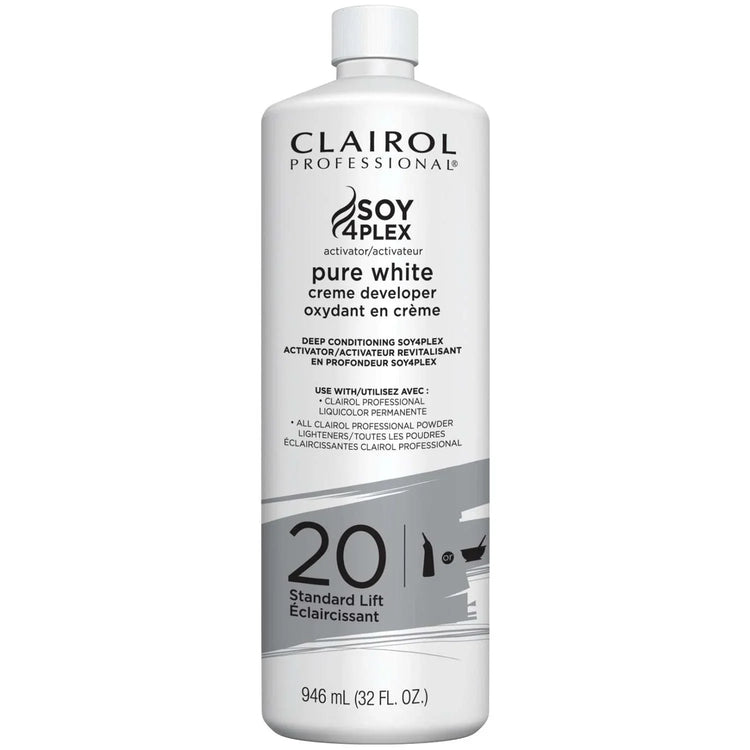 Clairol Pure White 20 Volume Cream Developer 32.0 Fl Oz by Clairol