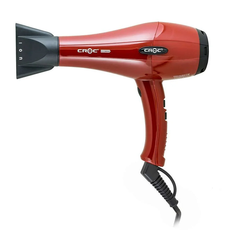 Croc Hybrid Blow Dryer - Red by Croc