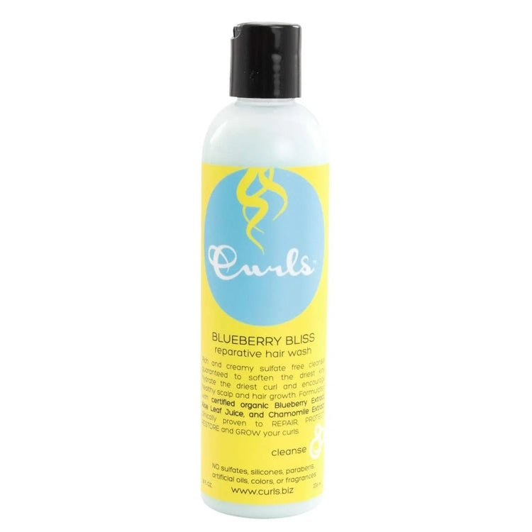 Curls Blueberry Reparative Hair Wash 8 Oz by Curls