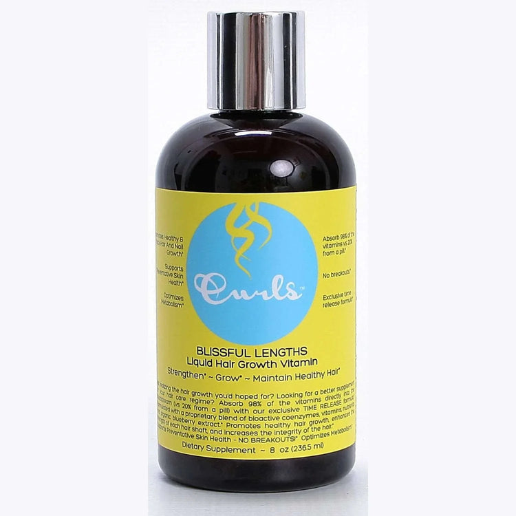 Curls Blissful Lengths Liquid Hair Growth Vitamin 8 Oz by Curls