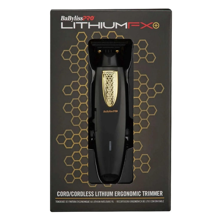Babyliss Lithium Fx Cordcordless Lithium Ergonomic Trimmer Black And Gold by BaByliss