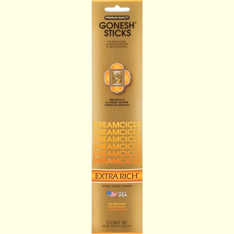 Gonesh Stick Extra Rich Dreamcicle 20 Piece by Gonesh
