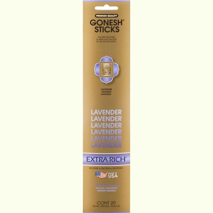Gonesh Stick Extra Rich Lavender 20 Piece by Gonesh