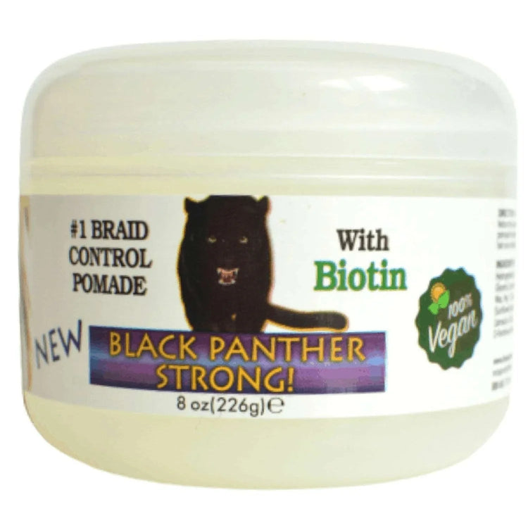 Black Panther - Vegan Strong Holding Pomade 8 Oz by The Roots