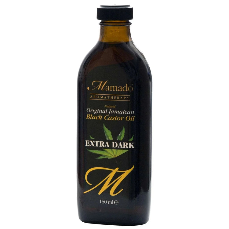 Mamado Original Jamaican Black Castor Oil Extra Drak 5 Oz by Mamado