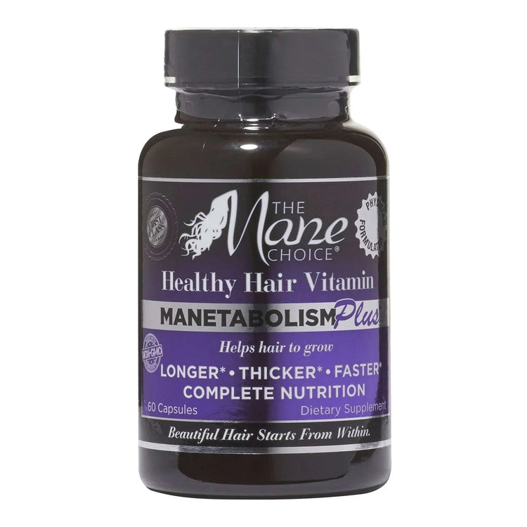 The Mane Choice Manetabolism Plus Vitamins - For Hair Growth 60 Ct by The Mane Choice