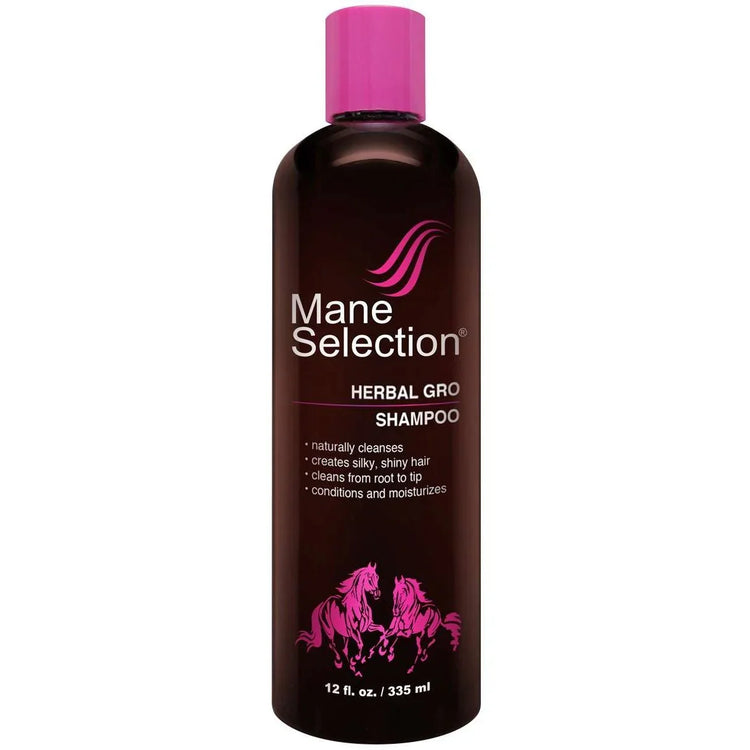 Mane Selection Herbal Grow Shampoo 12 Oz by Mane Selection