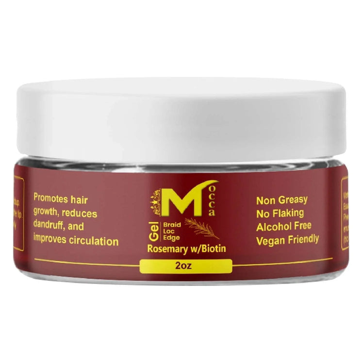 Mocca Healthy Braiding Loc And Twist Gel Rosemary 2 Oz by MOCCA
