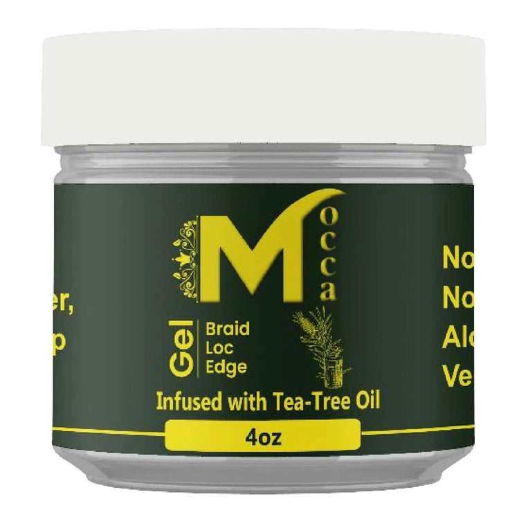 Mocca Healthy Braiding Loc And Twist Gel Tea Tree 4 Oz by MOCCA