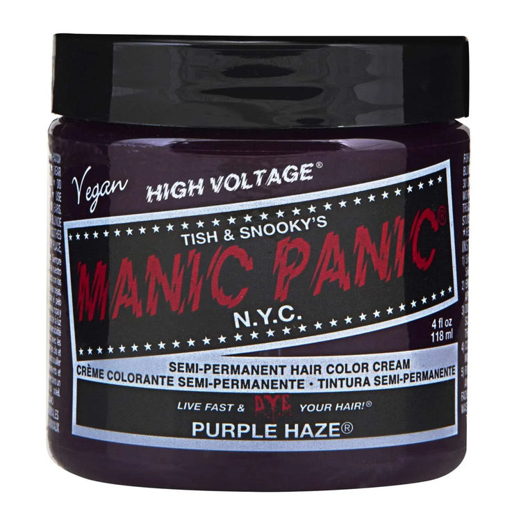 Manic Panic Semi Permanent Cream Hair Color - Purple Haze 4 Oz by Manic Panic
