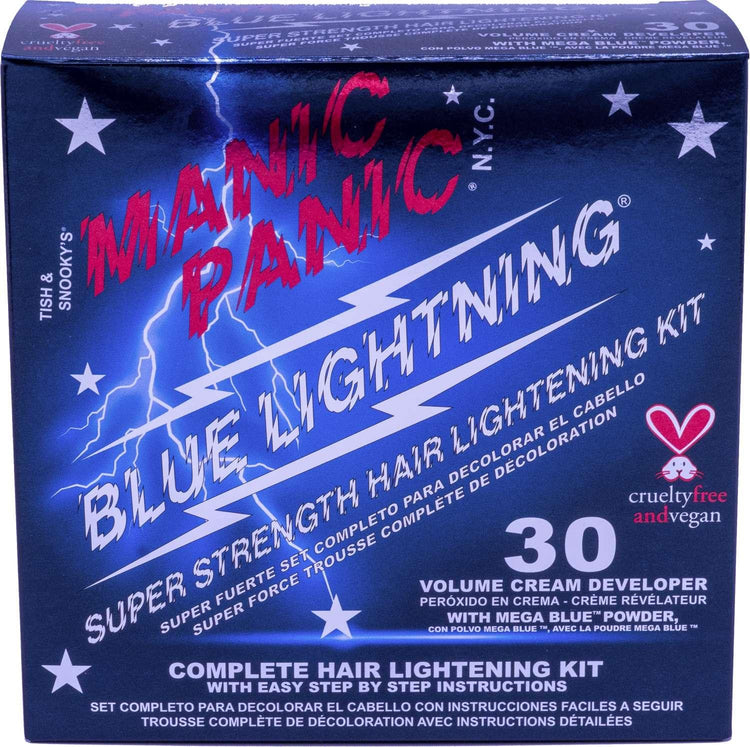 Manic Panic Blue Lightning Super Strength Bleach Kit 30 Vol by Manic Panic