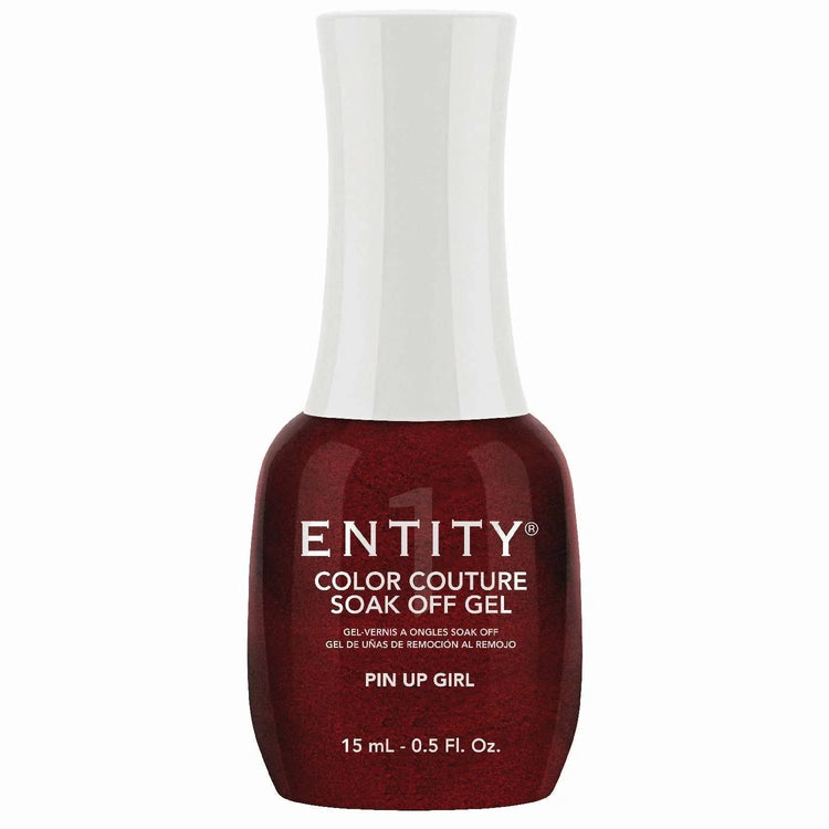 Entity Color Couture Soak Off Gel Pin Up Girl 0.5 Fl Oz by ENTITY