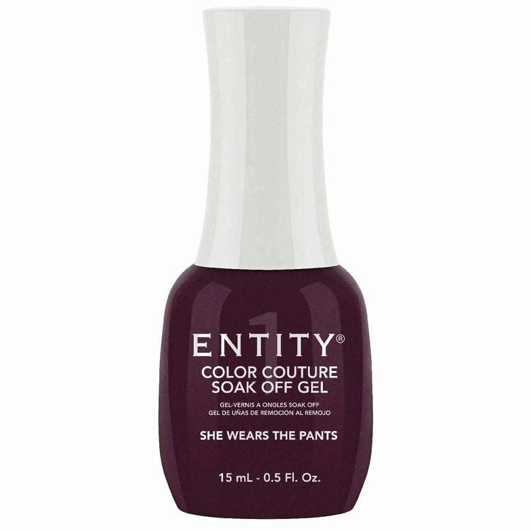 Entity Color Couture Soak Off Gel She Wears The Pants 0.5 Fl Oz by ENTITY