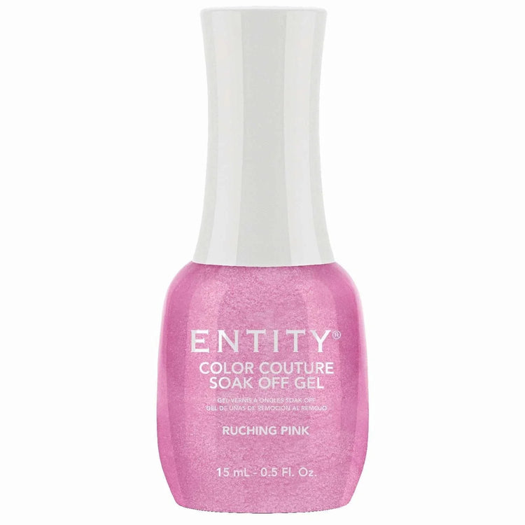 Entity Color Couture Soak Off Gel Ruching Pink 0.5 Fl Oz by ENTITY