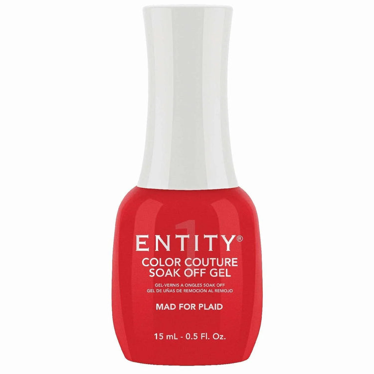 Entity Color Couture Soak Off Gel Mad For Plaid 0.5 Fl Oz by ENTITY