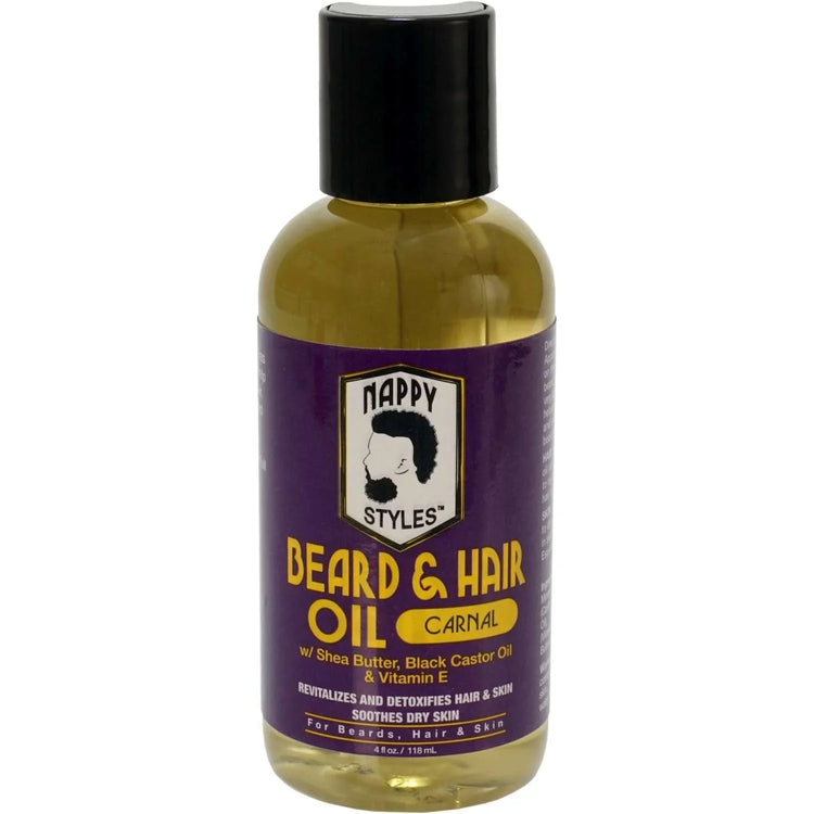 Nappy Styles Beard Hair Oil Carnal 4 Oz by Nappy Style