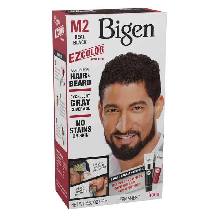 Bigen Ez Color For Men Real Black Kit by Bigen