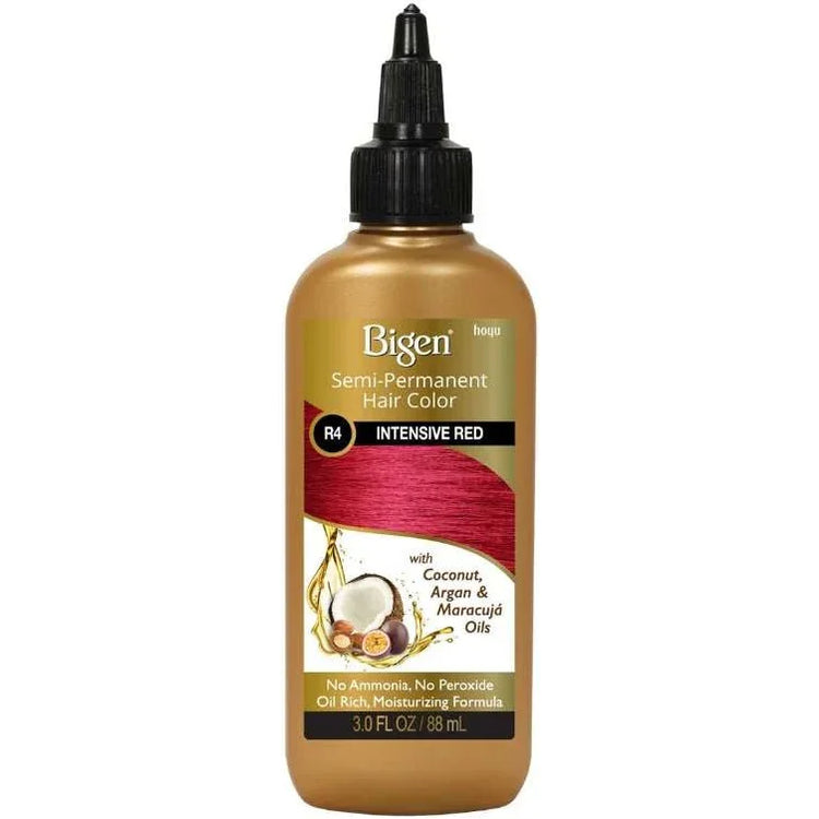 Bigen Semi-Permaneant Hair Color R4 Intensive Red 3 Oz by Bigen
