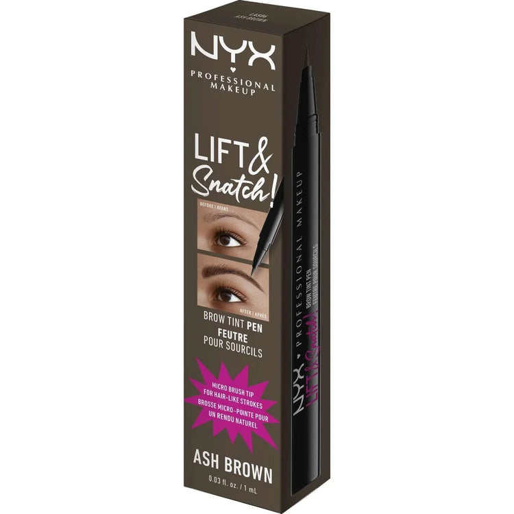 NYX Lift Snatch Brow Tint Pen 06 - Ash Brown 0.03 Fl Oz by NYX