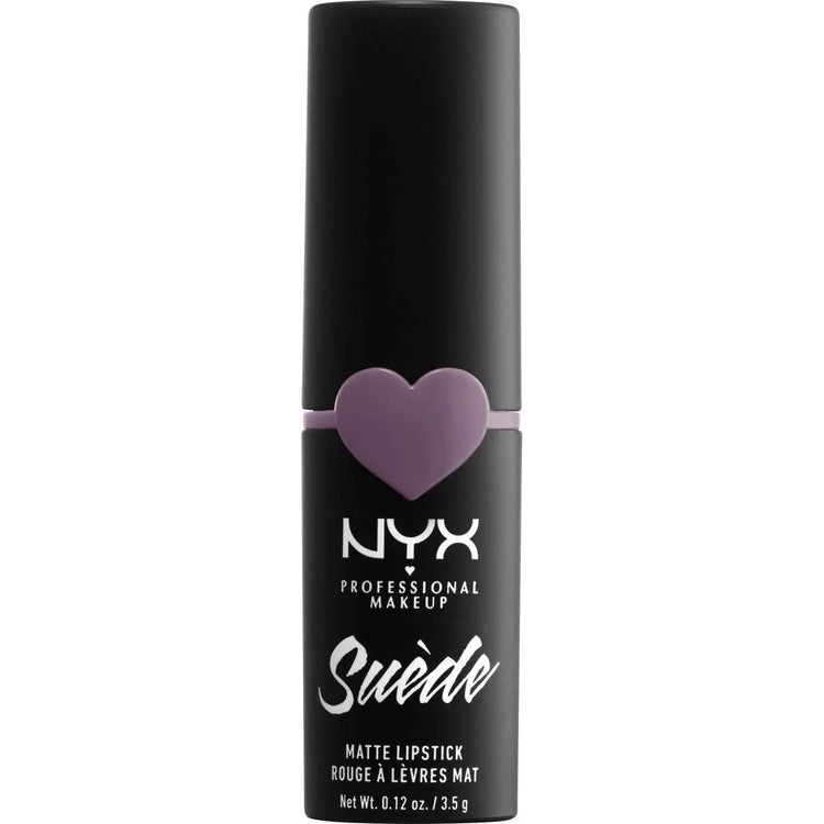 NYX Suede Matte Lipstick 15 - Violet Smoke .12 Oz by NYX