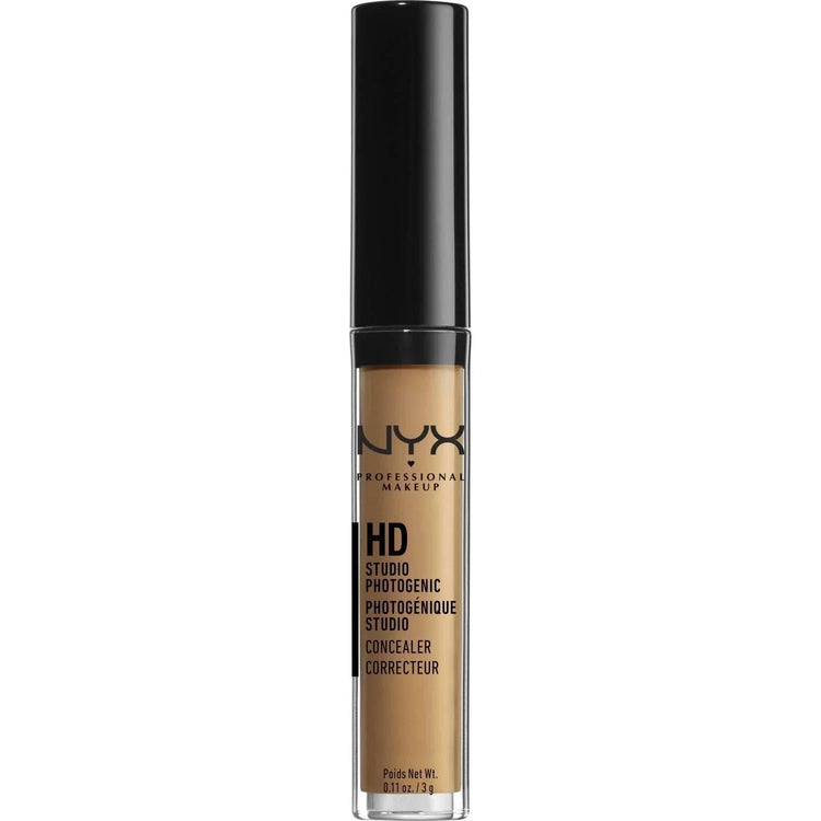 NYX HD Studio Photogenic Concealer 7.5 - Deep Golden 0.11 Oz by NYX