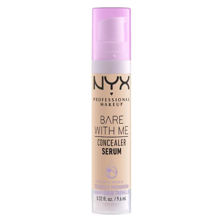 NYX Bare With Me Concealer Serum 3 - Vanilla 0.32 Fl Oz by NYX
