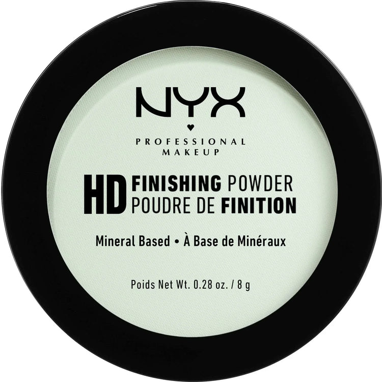 NYX HD Finishing Powder Mint Green 0.28 Oz by NYX