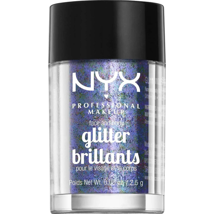 NYX Face And Body Glitter 11 - Violet 0.08 Oz by NYX