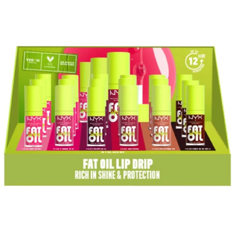 Nyx Fat Oil Lip Drip Counter Display by NYX