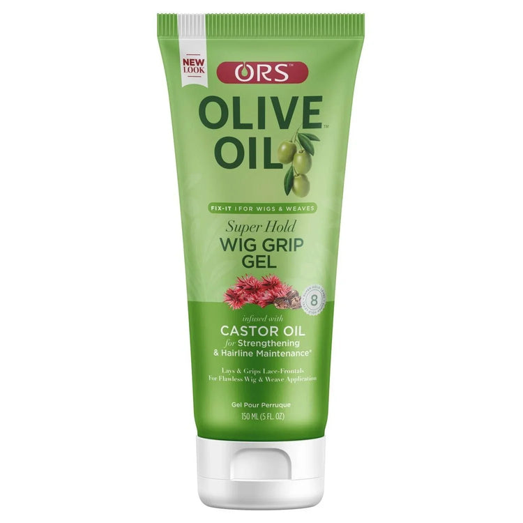 Ors Olive Oil Fix-It For Wigs Weaves Super Hold Wig Grip Gel 5 Oz by ORS