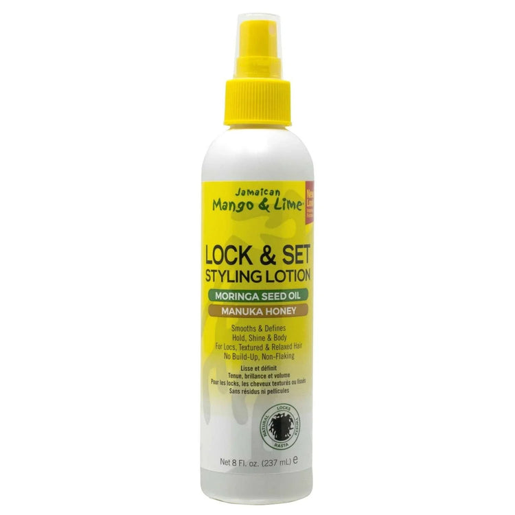 Jamaican Mango Lime Lock Set Styling Lotion 8 Oz by Jamaican Mango Lime