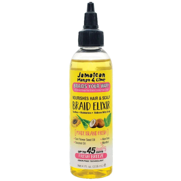Jamaican Mango & Lime Braids Your Way - Elixir Braiding Oil by Jamaican Mango & Lime