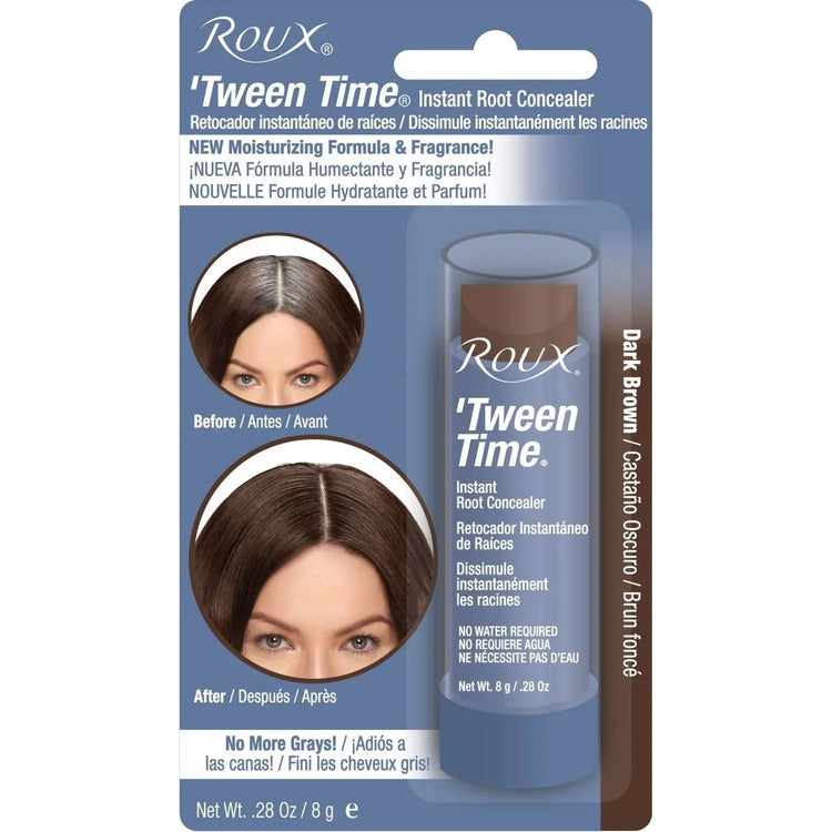 Roux Tween Time Instant Root Concealer Dark Brown .28 Oz by Tween Time