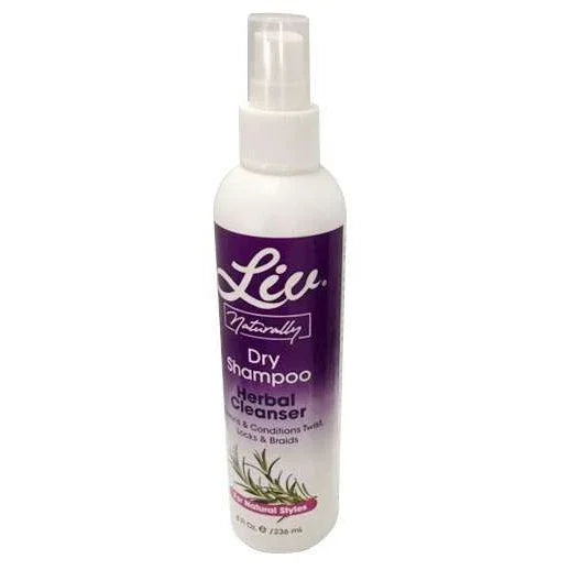 Summit Liv Naturally Dry Shampoo Heberal Cleanser 8 Oz by Summit