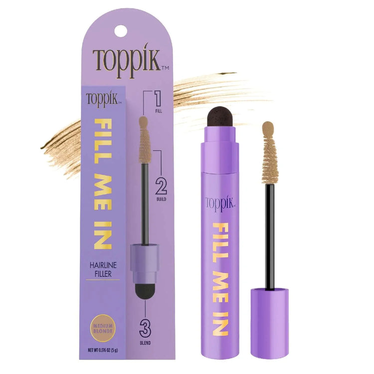 Toppik Fill Me In Hairline Filler Medium Blonde by Toppik
