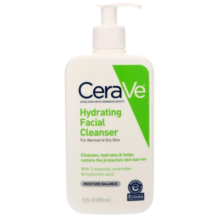 Cerave Hydrating Facial Cleanser For Normal To Dry Skin 12 Oz by CERAVE