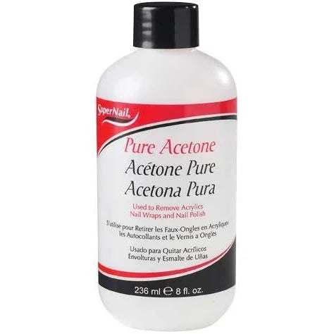 Super Nail Nail Polish Remover Pure Acetone by Super Nail