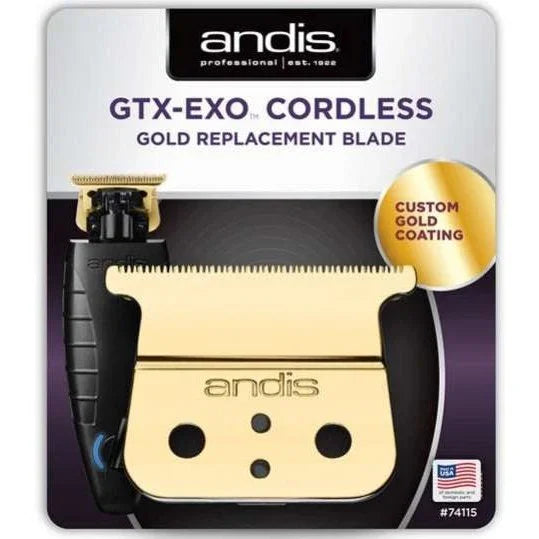 Andis Gold Shallow-Tooth T-Blade by ANDIS