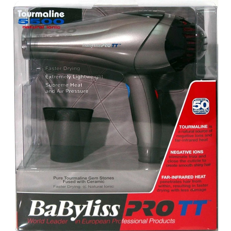 Babylisspro Tourmaline Titanium Dryer 5500 by BABYLISS