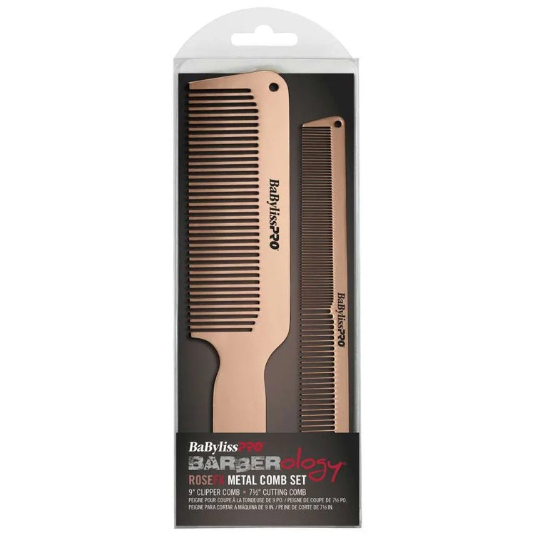Babylisspro Rosefx Metal Comb by BABYLISS