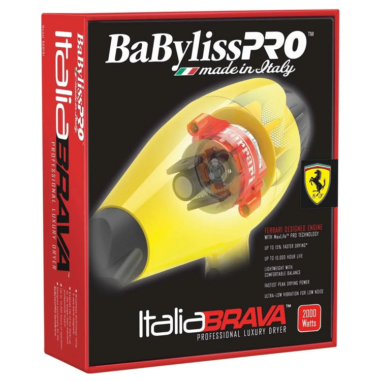 Babylisspro Italiabrava Dryer With Ferrari-Designed Engine by BABYLISS