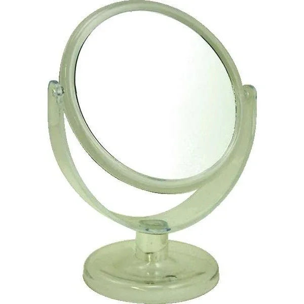 Brittny Mirror 2 Way Stand Round L, a standing round mirror perfect for makeup and skincare routines.